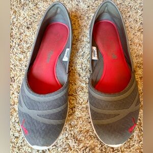 PUMA Women's Vega Ballet Flume Walking Shoe, Quiet Shade-Sparklin, 8 M US